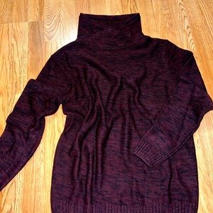 Barely worn Large Maroon Primark high collar sweater. Soft woven material